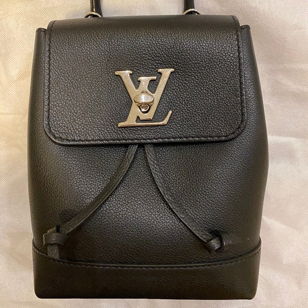Authentic Louis Vuitton Lockme mini convertible backpack